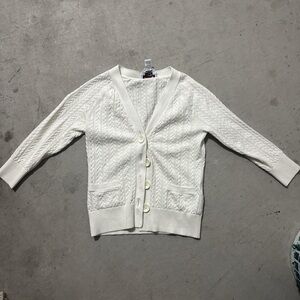 Talbots Cable Knit Cardigan